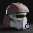 10007-1.jpg Galactic Spartan Mashup Helmet - 3D Print Files