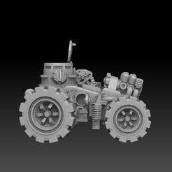panzerbuggy CG render side.jpg STL-Datei Panzerfahrzeug Panzer Buggy・3D-druckbare Vorlage zum herunterladen