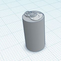 STL file BEER KEG CAN COOLER CAN DRINK 1/2 LITER 🍺・3D printer