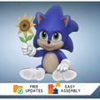 04.jpg Baby Sonic the Hedgehog - 3D FanArt