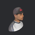 model-4.png Chance The Rapper-bust/head/face ready for 3d printing