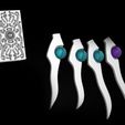 4.jpg Final fantasy VII remake Sephiroth accessories STL files for 3D printing
