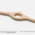 9347c0fc7dc4817611107cc955282ffb_display_large.jpg Fichier STL gratuit Porte-livre à une main cnc/laser・Design pour impression 3D à télécharger