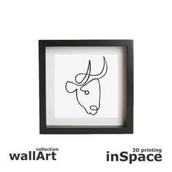 Frame-Picasso-bull2.jpg Wall art - Picasso - Bull