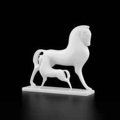 1.jpg STL file Horses Deco・3D printable design to download