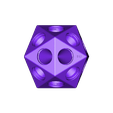GatoradeIcosahedron.stl Gatorade Bottle Project: From Icosahedron to Dodecahedron, Platonic Duals