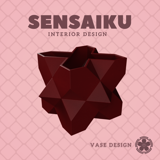 65. Cube 65 Custom Vase Design: Personalized Forms for Miniature and Modern Spaces - Ikebana Home Decoration for Modern Diorama