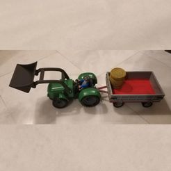 IMG_20191206_211909.jpg Playmobil Farmer Tractor Set