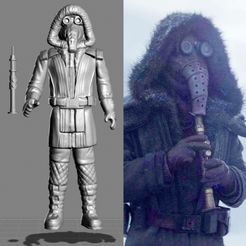 ferry-alien-main.jpg STL file VINTAGE STAR WARS KENNER-STYLE KUBAZ FERRYMAN ACTION FIGURE・3D print object to download
