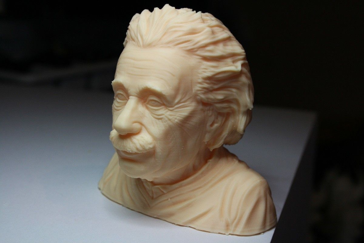 einstein_ph_02.jpg Free OBJ file Albert Einstein bust・3D printer model to download, LSMiniatures