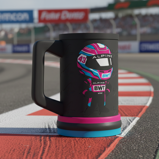 CHOP TEXTURA COLAPINTO ALPINE WITH LOGO ON BASE 3MF