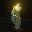 5.png Candle Holder 3D Halloween Lamp
