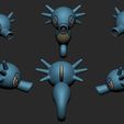 horsea-6.jpg Pokemon - Horsea with 2 poses