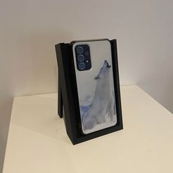 334970388_6541290092556953_7549929692982620330_n.jpg Бесплатный STL файл Держатель для телефона с индукционным зарядным устройством・Шаблон для 3D-печати для загрузки
