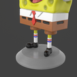 8.png Spongebob Happy sculpture 3D print