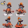 13.jpg Arale - 3D STL PRONTO PARA IMPRIMIR