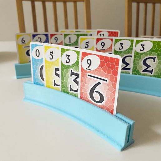 Playing card holder - Porte carte à jouer 3D model