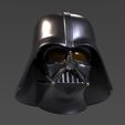 front.jpg Darth Vader Helmet ANH wearable and stand with chest armor