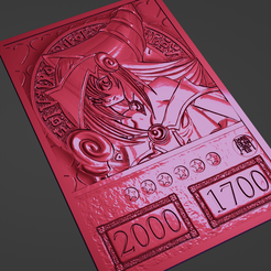 3D file Dark Magician Girl Staff  Yu-Gi-Oh Playmat tube case 👧・3D  printing template to download・Cults
