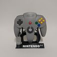 63dd068662478da8c4e5b13b2b5b0242_display_large.jpg Free STL file Nintendo 64 Controller Stand・3D printable design to download