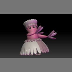 OricorioPauPokemon-Oricorio-Pau.jpg Файл STL Покемон Орикорио Пау・Дизайн 3D принтера для загрузки