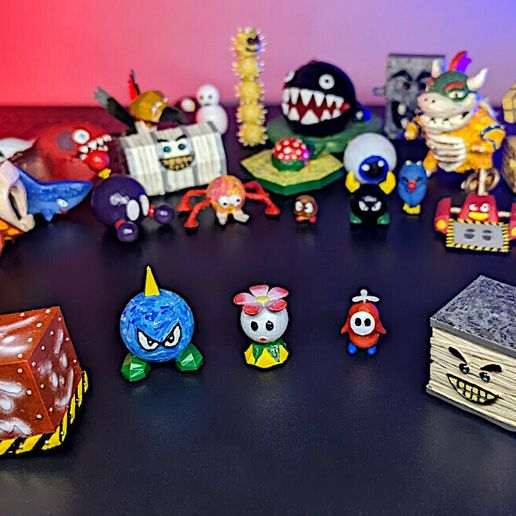 🎮 Mario 64 Collection Part 6・Free 3D File for ・Cults