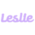 leslie.stl FIRST NAME K L