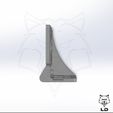 LD Y-Axis Damper Bracket - Top View.jpg Archivo STL Soporte del motor - Eje Y・Design para impresora 3D para descargar