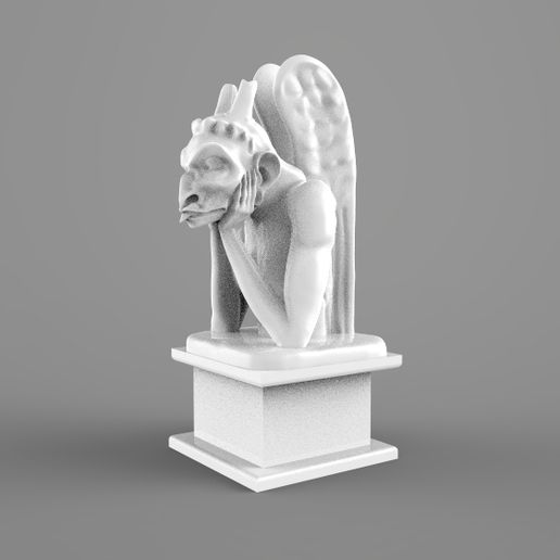 gargoyle of notre dame 3D model