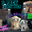 6-pack-click-pack-1.png 6 Pack Click Pack-- Abs Clicker Fidget Llaveros