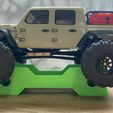 thumbnail_image11.jpg Axial SCX24 Bracket or Stand Jeep JT Gladiator 4WD Rock Crawler