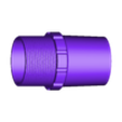 outer barrel base.STL AMOEBA STRIKER Lightweight Carbon Outer Barrel