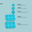 20-b.png Cookie Mould 20 - Biscuit Silicon Molding