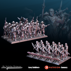 LevySoldiersPoster.png Fichier STL Soldats de Levy・Modèle pour imprimante 3D à télécharger