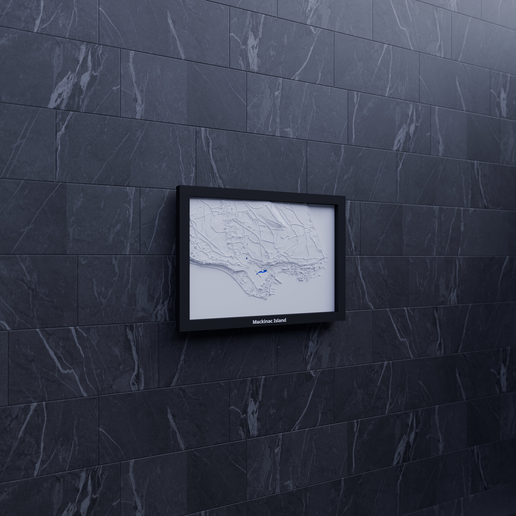 Mackinac Island, United States - 3D Miniature