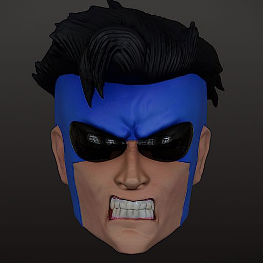IMG_1521.jpeg Invincible Teeth Gritted action figure head