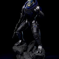 Garrus_Camera-3.png STL file Garrus Vakarian・3D printing model to download