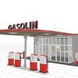 Station-43-33.png Gas station in scales 1:35, 1:43, 1:48, 1:50, 1:55, 1:64 & 28 mm assembly kit