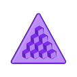 Board_RD_20mm_Triangle10.stl Perplexing Pyramid (RD version)