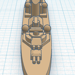 Hipper-3.png Admiral Hipper cruiser 1:5000