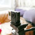 P1030608.jpg Simple tripod mount for bare GoPro Hero 3,3+ ,3+ black. Without LCD.