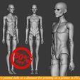 image-17.jpeg Liam - 3D model boy bjd doll \ Female \ figurines \ articulated doll \ ooak \ 3d print \ character \ face