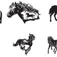 2019-02-19-6.png Vector Laser Cutting - 30 Draft Horses
