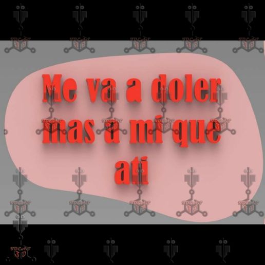 Cookie Marker Mom's Phrases - 3D model önizlemesi