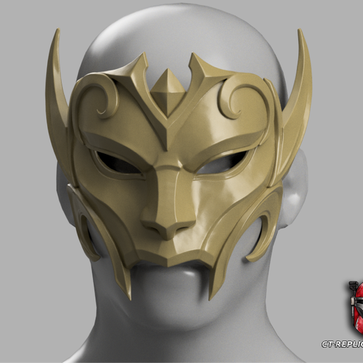 Brand Prestige Debonaire Mask - League Of Legends Cosplay 1:1 Replica