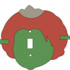 Screenshot_2021-03-01_105723.jpg Free 3D file Fiona light switch cover・Template to download and 3D print