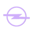 opel logo.stl KEYCHAIN OPEL & OPC