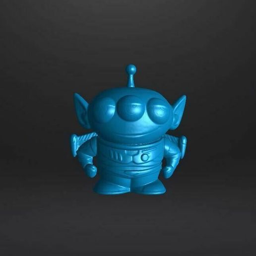 Toy Story Buzz Lightyear Alien - 3D model önizlemesi