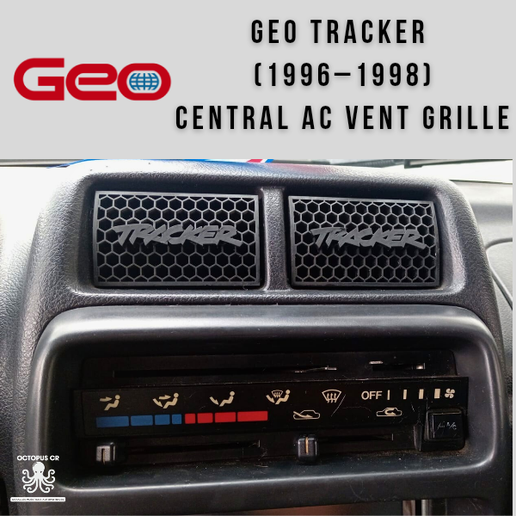 GEO TRACKER (1996–1998) Central AC Vent Air Grille