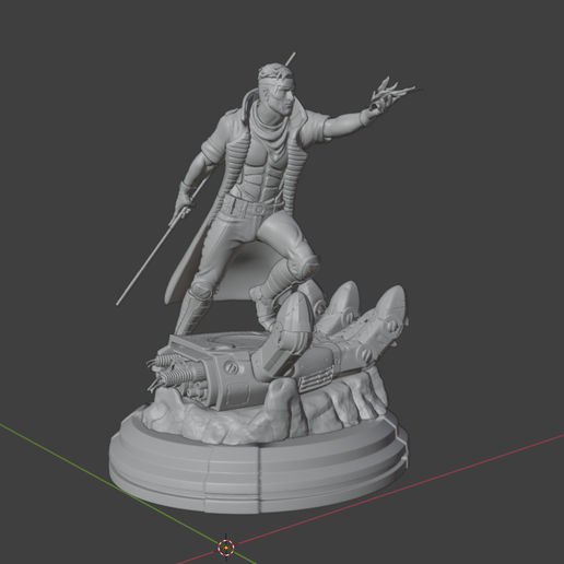 3D file Gambit on a sentry's hand- X-men ・3D printable model to ...